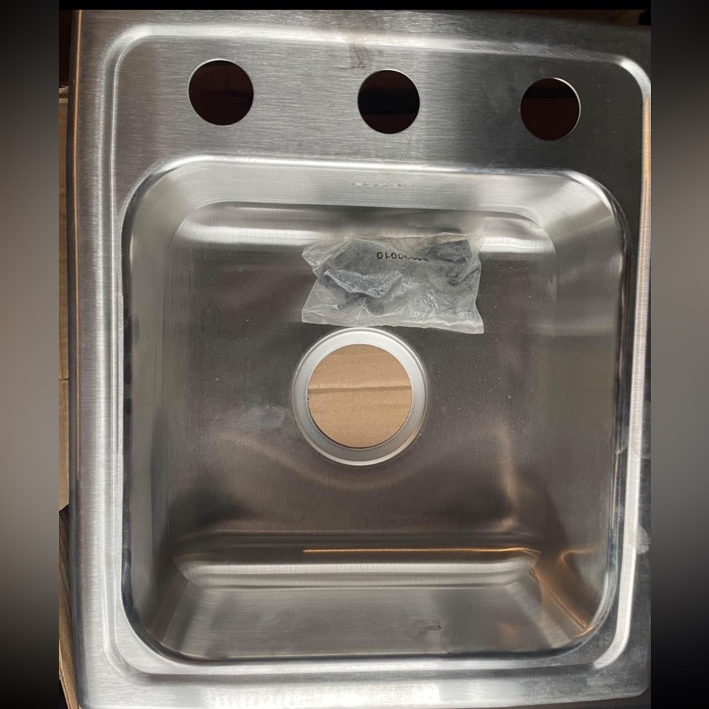 New Elkay ADA Standard Steel Industrial Drop-In Restaurant Sink